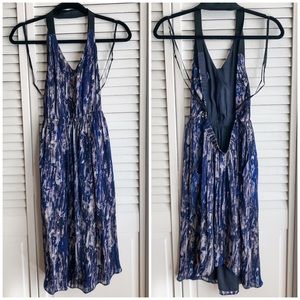 Theyskens’ Theory Silk Midi Length Dress Size S